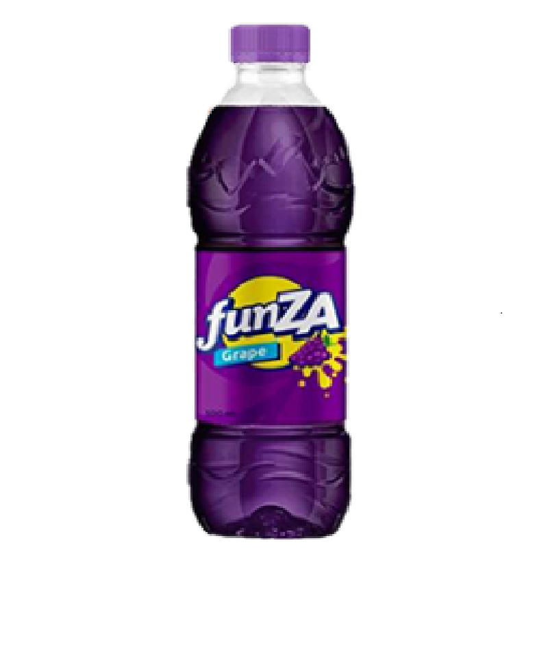 funZA Grape Soft Drink - 2 litre x 6