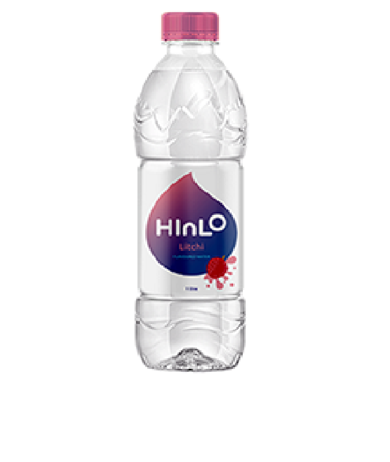 HInLO Litchi Flavored Water - 2 litre x 6