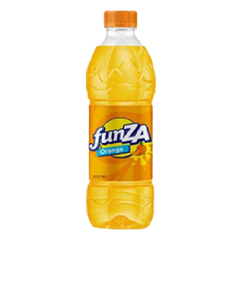 funZA Orange Soft Drink - 2 litre x 6